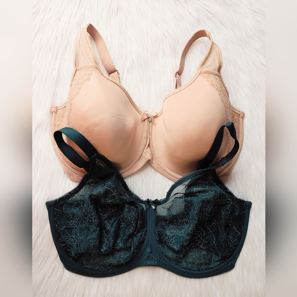 Wacoal Retro Chic Lightly-Lined & Unlined Bras, 38H (5D)